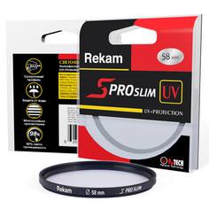 Светофильтр Rekam S PRO SLIM UV+Protection 58 мм (UV 58-SMC2LC) S PRO SLIM UV+Protection 58 мм (UV 58-SMC2LC)