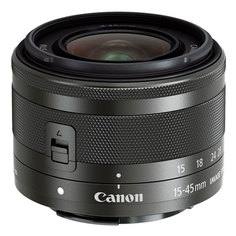 Объектив Canon EFM 15-45mm f/3.5-6.3 IS STM Black EFM 15-45mm f/3.5-6.3 IS STM Black