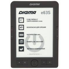 Электронная книга Digma E63S темно-серый E63S темно-серый