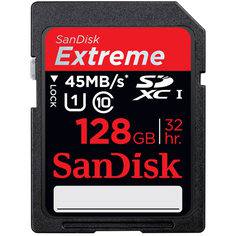 Карта памяти SDHC SanDisk SDX-128G-X46
