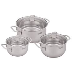 Набор посуды (нержавейка) TalleR TR-7120 3шт.: 2,2/3,2/5,2л