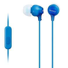 Наушники внутриканальные Sony MDR-EX15AP Blue MDR-EX15AP Blue