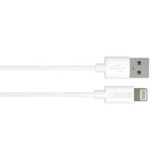 Кабель для iPod, iPhone, iPad InterStep USB/Lightning(MFI), белый, TPE, 1,0m USB/Lightning(MFI), белый, TPE, 1,0m