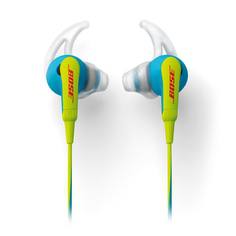 Спортивные наушники Bose SoundSport In-Ear Neon Blue to Apple