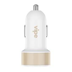 Автомобильное зарядное устройство Vipe 1 USB 2.4A White (VPCCH24WHI)