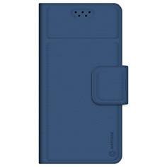 Универсальный чехол для смартфона Anycase Wallet 4.3-5.5 Blue Wallet 4.3''-5.5' Blue