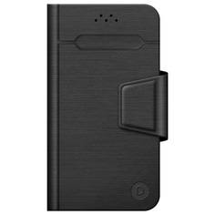 Универсальный чехол для смартфона Deppa Wallet Fold M 4.3-5.5 Black Wallet Fold M 4.3''-5.5'' Black