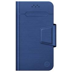 Универсальный чехол для смартфона Deppa Wallet Fold M 4.3-5.5 Blue Wallet Fold M 4.3''-5.5'' Blue