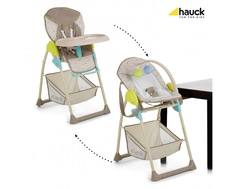 Стульчик для кормления Hauck «SITiN RELAX» multi dots sand