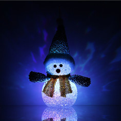 Новогодний сувенир Luazon Снеговик новогодний Blue 1077492