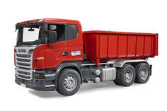 Машина Bruder Scania самосвал-контейнеровоз 03-522