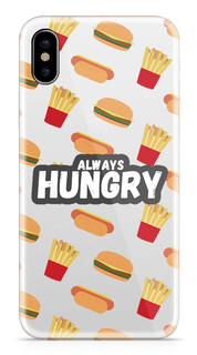 Аксессуар Чехол With Love. Moscow Silicone Apple iPhone X Hungry 5004