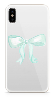 Аксессуар Чехол With Love. Moscow Silicone Apple iPhone X Bow 5019