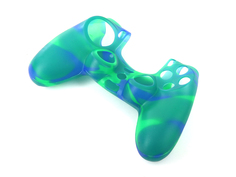Чехол Apres Silicone Case Cover for PS4 Dualshock Blue-Green