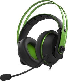 Гарнитура ASUS Cerberus V2 Green-Black 90yh018g-b1ua00