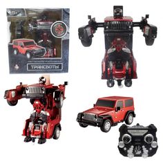 Игрушка 1Toy Робот-трансформер Red Т10860