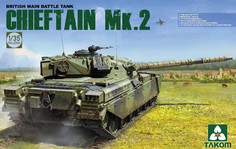 Сборная модель Takom Британский основной танк Chieftain Mk.2 2040