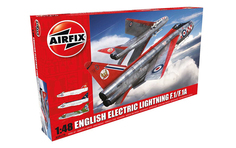 Сборная модель AIRFIX English Electric Lightning F1/F1A/F2/F3 A09179