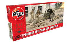 Сборная модель AIRFIX 17 Pdr Anti-Tank Gun A06361