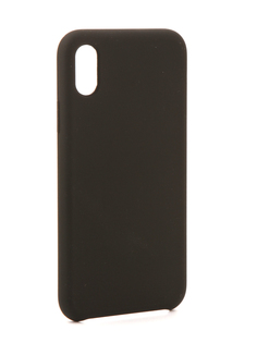 Аксессуар Чехол Hardiz Liquid Silicone Case для APPLE iPhone X Black HRD808100