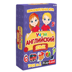 Настольная игра PlayLand Учим Английский язык Урок №1 R-801