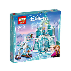 Конструктор Lepin Disney Волшебный Ледяной замок Эльзы 731 дет. 25002