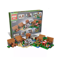 Конструктор Lepin Minecraft Большая Деревня 1600 дет. 18008