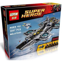 Конструктор Lepin Super Hero Щ.И.Т. Геликарриер 3057 дет. 07043