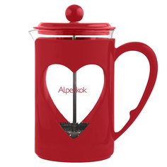 Френч-пресс Alpenkok АК-710/80 Red 800ml