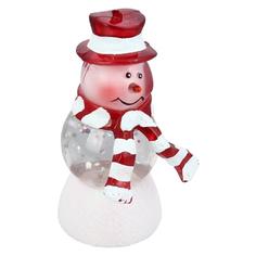 Новогодний сувенир Снеговик Арлекин Orient NY6008