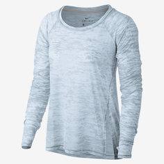Женская футболка для тренинга с длинным рукавом Nike Breathe
