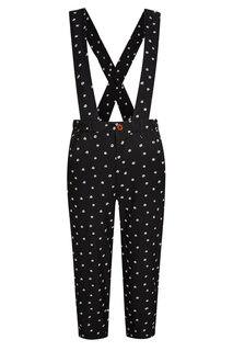 Брюки с цветочным принтом Comme des Garcons