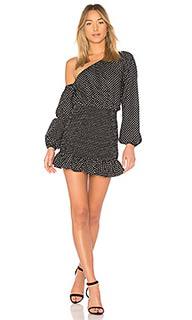 Платье с открытым плечом и длинным рукавом cynthia - Tularosa