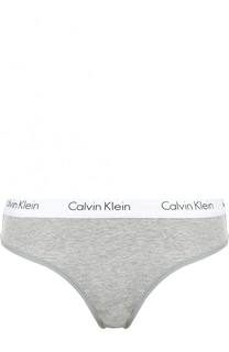 Хлопковые трусы-слипы Calvin Klein Underwear