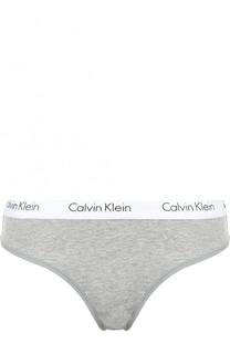 Хлопковые трусы-слипы Calvin Klein Underwear