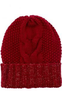 Кашемировая шапка фактурной вязки Kashja` Cashmere