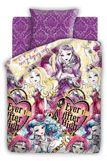 Постельное белье 1,5 сп. 70х70 Ever After High