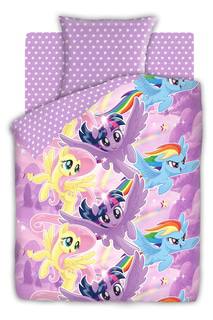 Постельное белье 1,5 сп. 70х70 My Little Pony