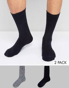 2 пары толстых носков Calvin Klein - Мульти