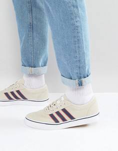 Белые кроссовки adidas Skateboarding Adi-Ease BY4030 - Бежевый
