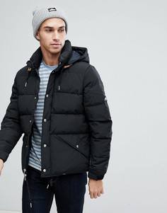 Черная пуховая куртка со съемным капюшоном Penfield Bowerbridge - Черный