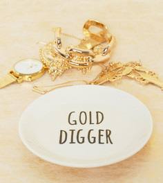 Подставка под украшения с надписью Gold Digger Sass & Belle - Мульти