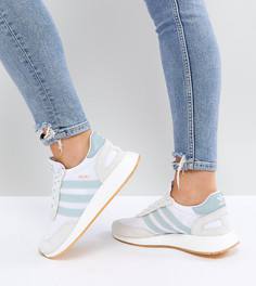 Белые кроссовки с мятной отделкой adidas Originals - Мульти