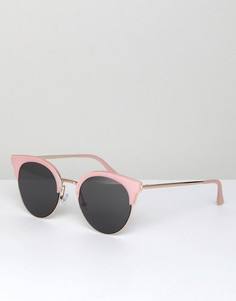 Розовые солнцезащитные очки в стиле ретро AJ Morgan Sheva - Розовый