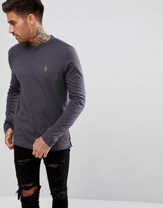 Темно-серый лонгслив Luke Sport Traff - Серый