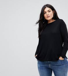 Лонгслив River Island Plus - Черный