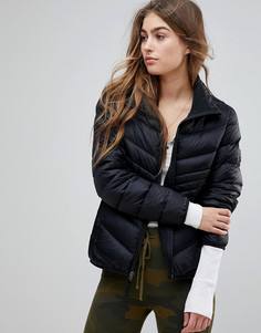 Складываемая дутая куртка Abercrombie & Fitch - Черный