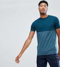 Футболка с контрастной вставкой ASOS TALL - Мульти