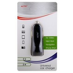 Зарядное устройство Activ CAU1-2A-01 2A Black 35994