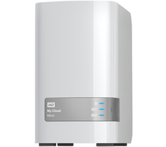 Сетевое хранилище Western Digital WD My Cloud Mirror 6Tb WDBWVZ0060JWT-EESN